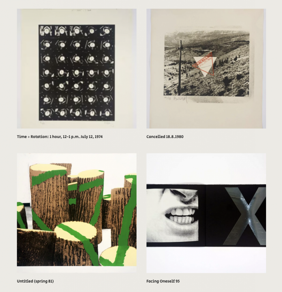Jerusalem Print Workshop features Buky Schwartz’s prints in Metamorphoses: Replication and Copy in Israeli Print