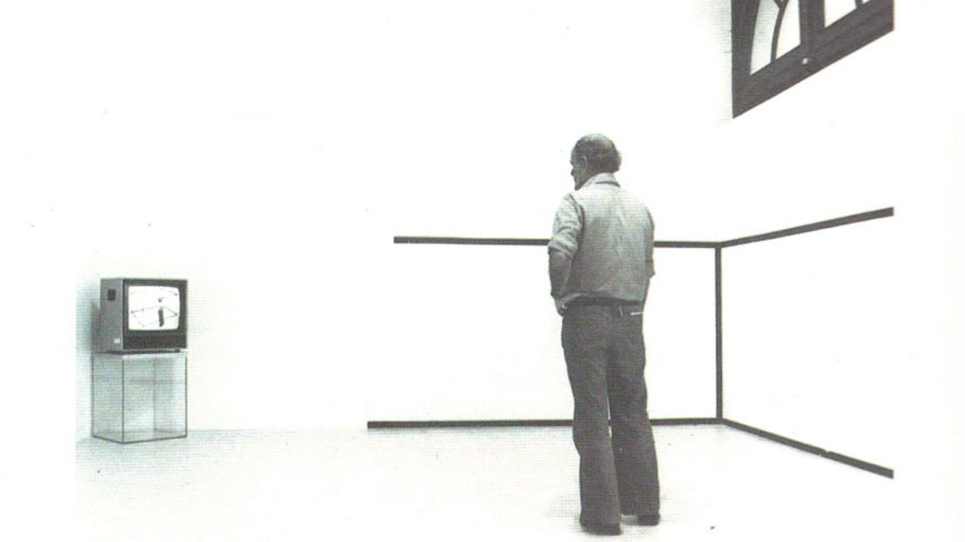 Box #1 (1978) by Buky Schwartz — Closed-circuit video installation