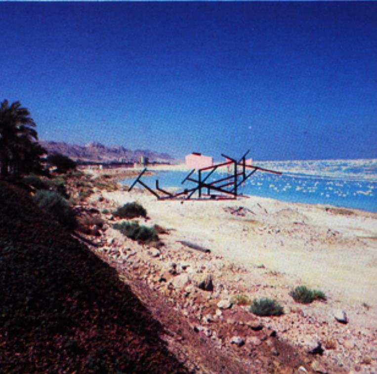 Dead Sea (1986) by Buky Schwartz — installation view 3