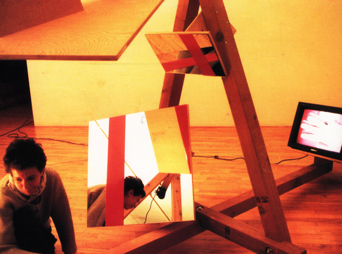 Trojan Horse (1988) by Buky Schwartz — installation view 3