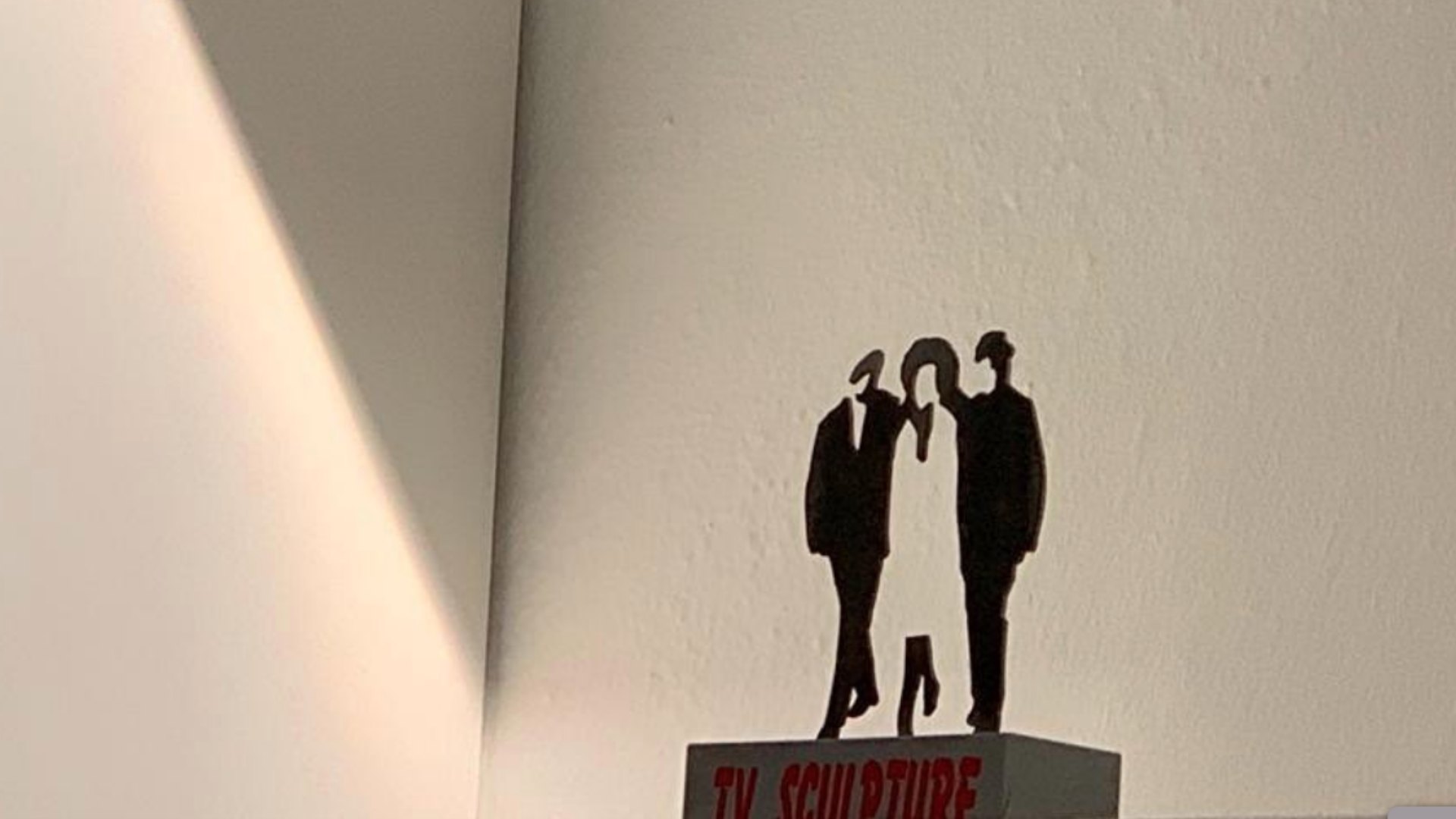 TV Sculpture (1966) by Buky Schwartz